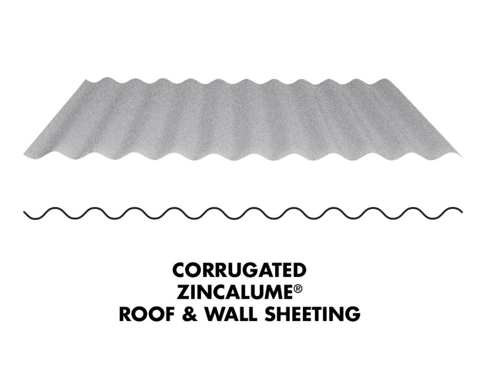 Corodek ZINCALUME Steel Roof Sheeting ClickSteel Roofing