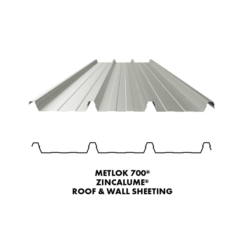 ZINCALUME METLOK 700 Roof Sheeting