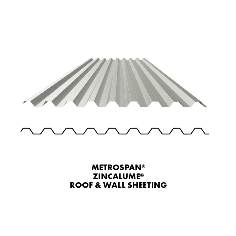 ZINCALUME Metrospan Cladding