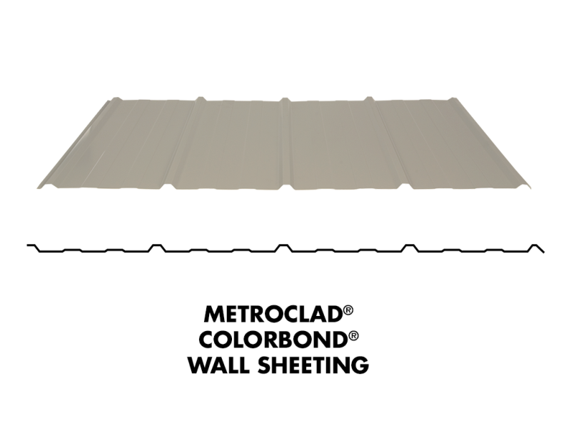 COLORBOND steel METROCLAD Wall Cladding