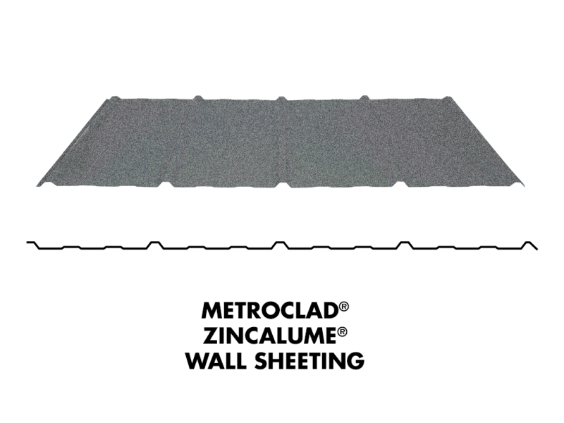 ZINCALUME Wall Cladding Metroclad