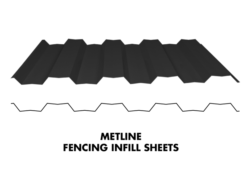 COLORBOND steel Metline Fencing Infill Sheet