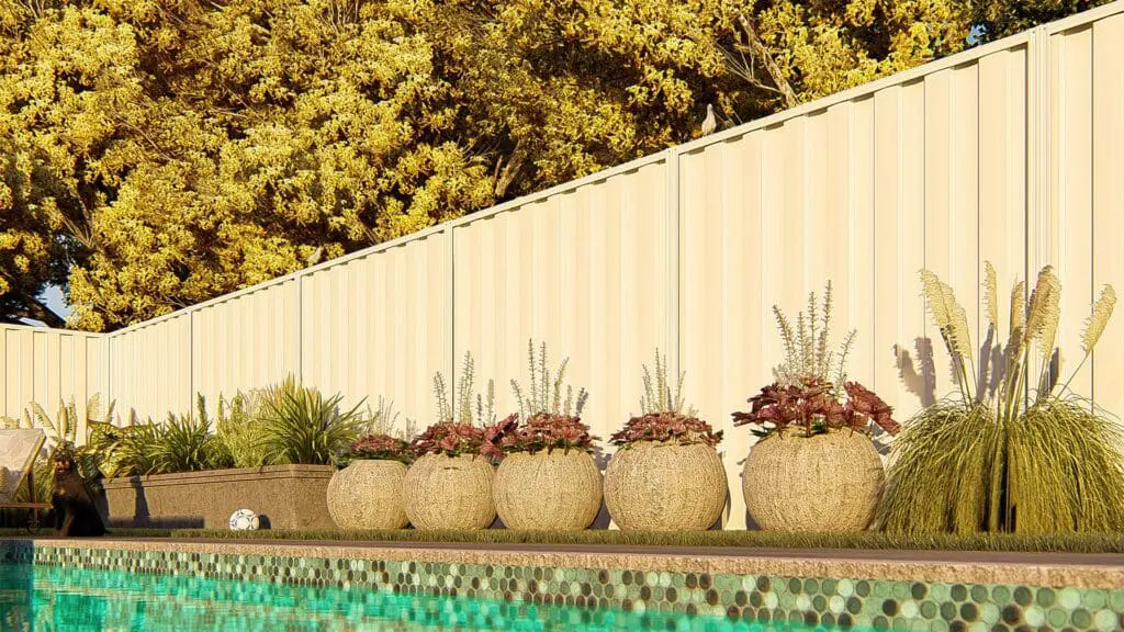 colorbond fence designs